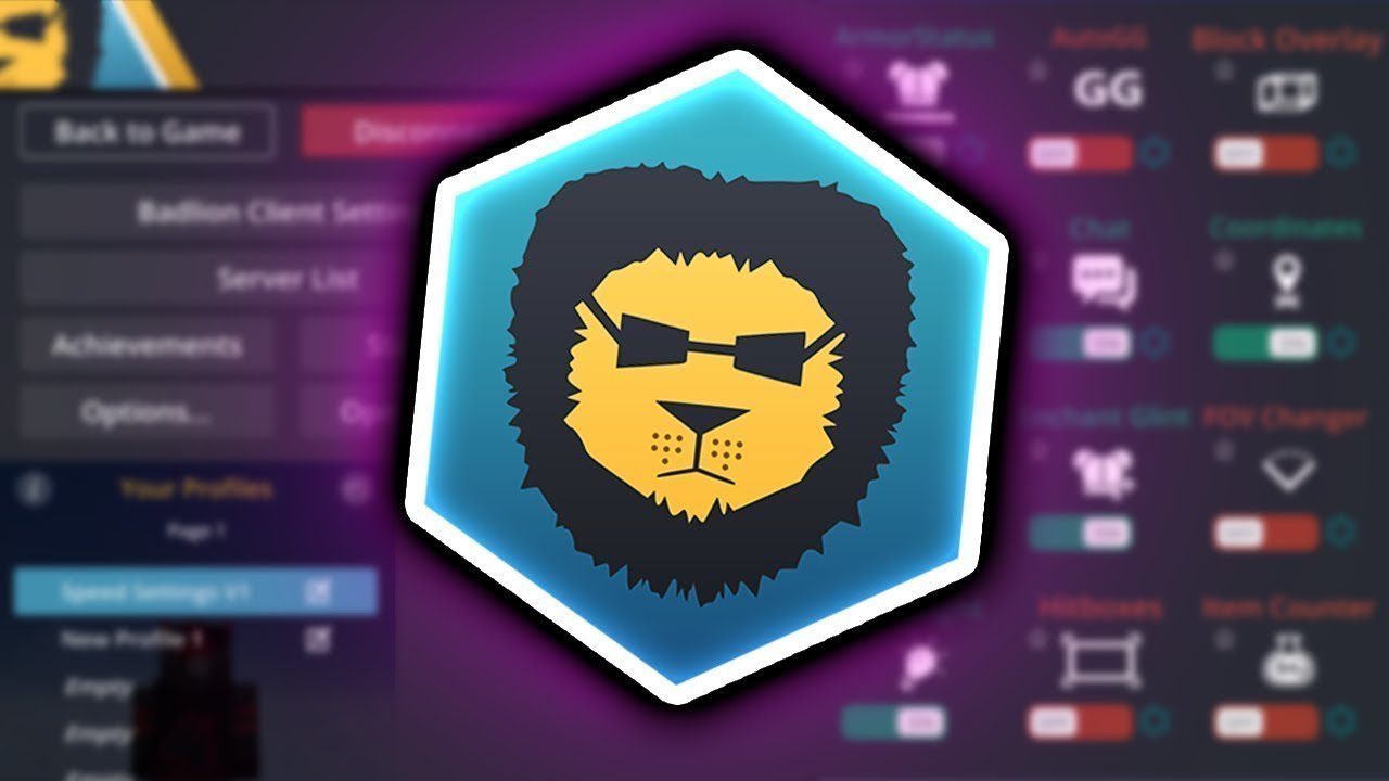 BadLion Client скриншот